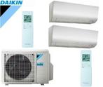 Daikin Duo-Split 1X 5.0KW BUITENUNIT + 2x 3.5KW BINNENUNIT, Verzenden, Nieuw, Verwarmen, Wandairco