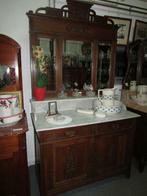 antieke eiken commode kaptafel met 3 luik spiegel 250,00, Huis en Inrichting, Tafels | Kaptafels, Ophalen, 100 tot 150 cm, Eiken