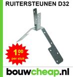 RUITERSTEUNEN D32 VERZINKT BIJ BOUWCHEAP, Ophalen, Nieuw, Metaal, Dakpannen