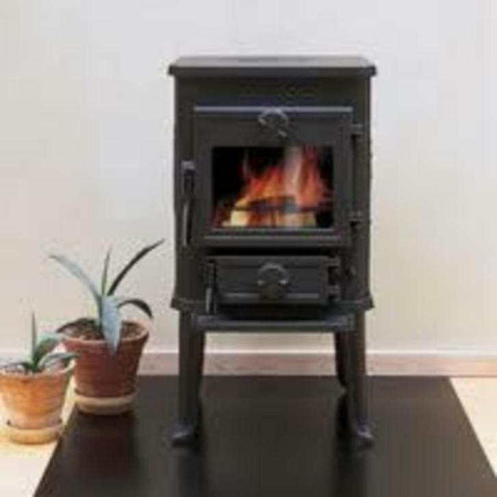 zgan morso 1410 houtkachel 5 kw, volledig gereviseerd, Huis en Inrichting, Kachels, Zo goed als nieuw, Vrijstaand, Hout