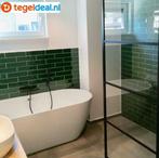 Groene wandtegels Emerald-Olive-Jade 7,5x15, 7,5x30, hexa ed, Ophalen, Nieuw, Minder dan 20 cm, Minder dan 20 cm