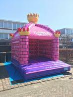 Vetgaaf Springkussen Princess te huur! 3,5 x 4,50 m2 met dak