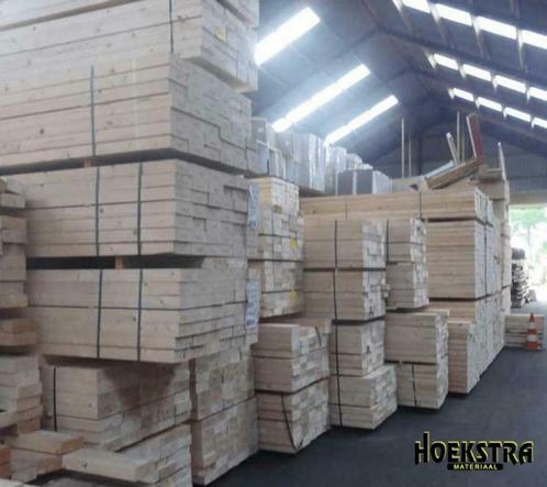 Vuren Balkhout 71x196mm (75x200) slecht €8,00 p/m1 incl. BTW, Doe-het-zelf en Verbouw, Hout en Planken, Nieuw, Balk, Vuren, 300 cm of meer