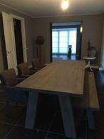 tafel bailey eiken, Huis en Inrichting, Tafelonderdelen, Nieuw, Rechthoekig, Eikenhout, Ophalen