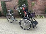 Huka Duet Junior Rolstoelfiets Nieuwe Ondst. Midden Motor, Ophalen of Verzenden, Zo goed als nieuw, Huka Duet Junior