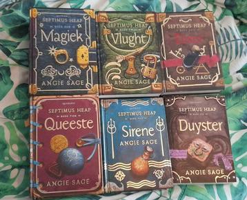 Angie Sage: Septimus Heap serie, 3 delen Nederlands beschikbaar voor biedingen
