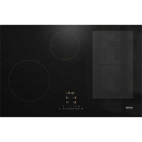 Miele inductie kookplaat KM7474FL voor 1195,- Op=Op, Witgoed en Apparatuur, Kookplaten, Nieuw, Inbouw, Inductie, 4 kookzones, Ophalen