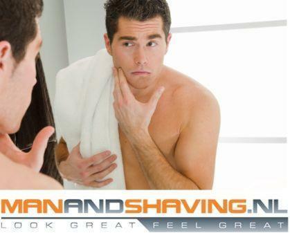 Man and Shaving