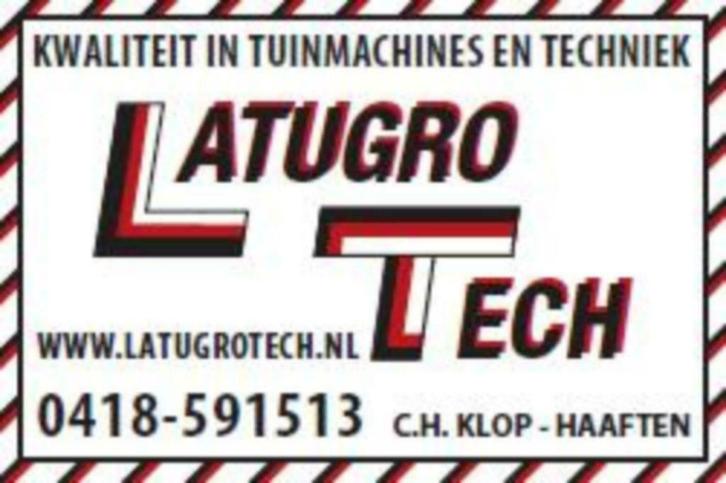 Latugro-Tech :  Uw Tuinmachinespecialist