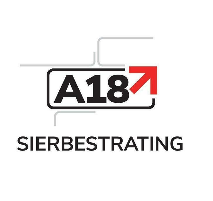 A18 Sierbestrating