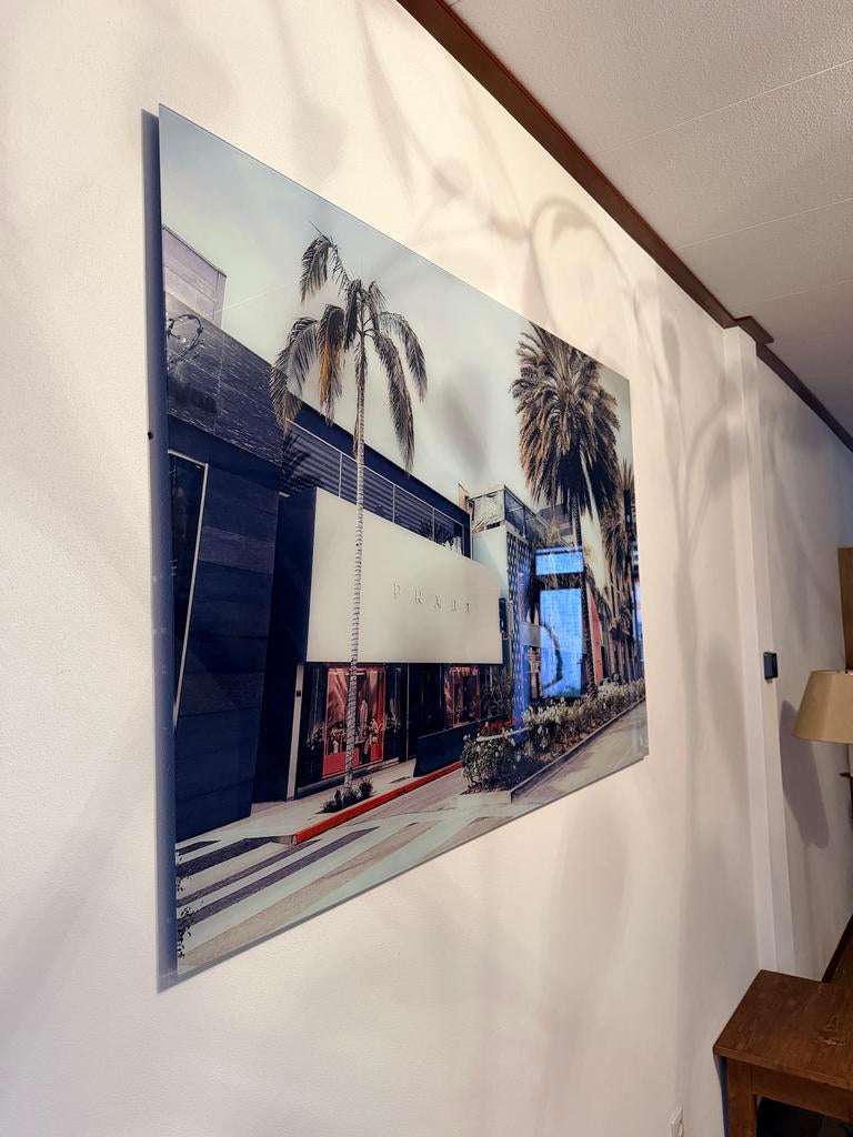 Glasschilderij - Rodeo Drive - Wallfield, Antiek en Kunst, Kunst | Schilderijen | Klassiek, Ophalen