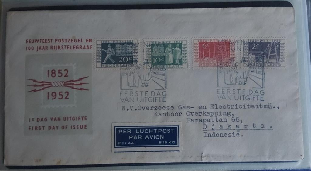 Collectie 1edag-enveloppen beschreven tussen E10 - E61, Postzegels en Munten, Postzegels | Eerstedagenveloppen, Ophalen of Verzenden