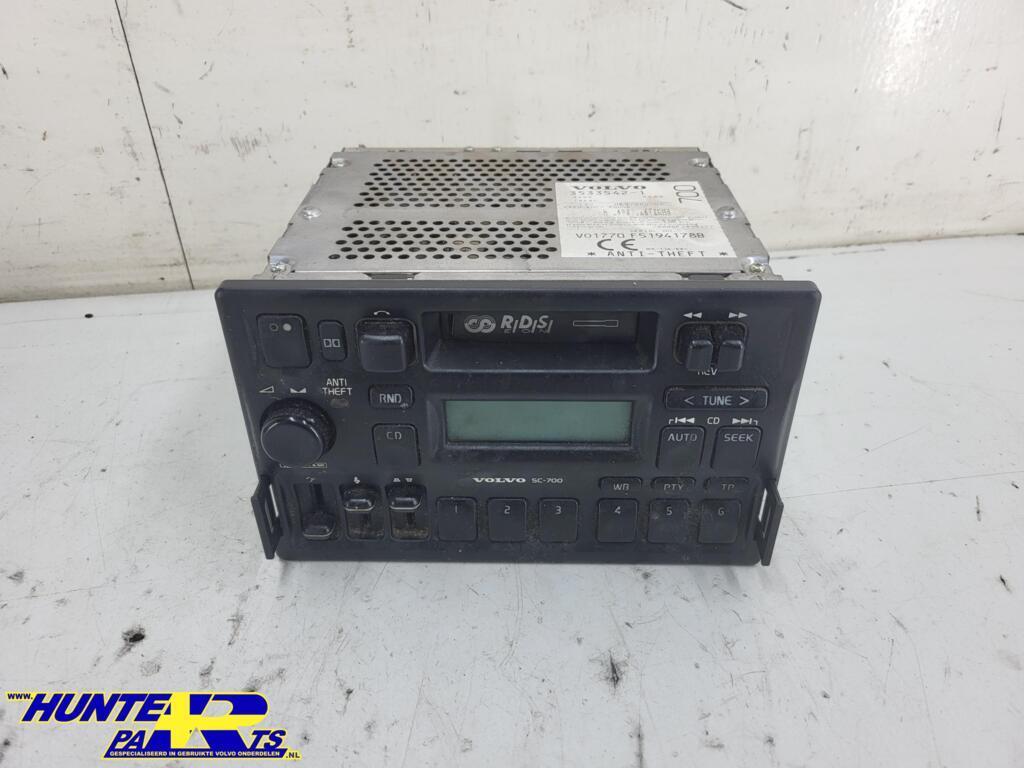 Radio Volvo V40/S40/850 ('96-'04) 35335421, Gebruikt, Ophalen of Verzenden, Volvo, Volvo