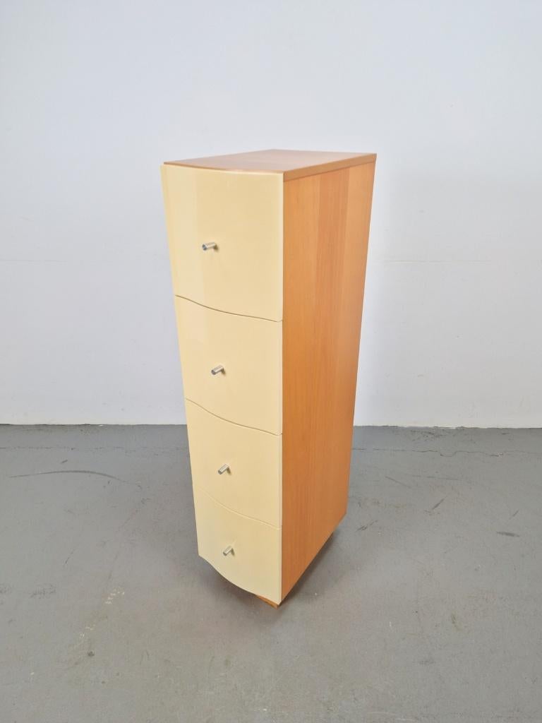 Vintage Vajer ladekast Thomas Jelinek ikea post modern '90, Minder dan 50 cm, Overige materialen, N, 100 tot 150 cm