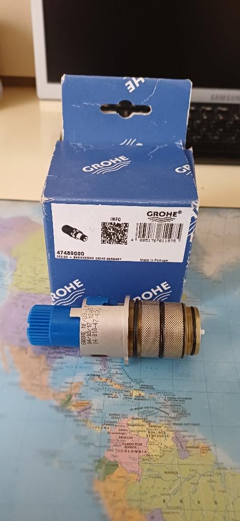 grohe onderdelen douche thermostaat, Ophalen of Verzenden, Nieuw, Chroom, Kraan