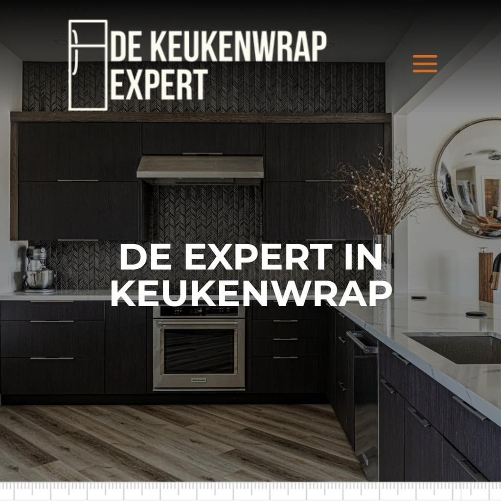 De keukenwrap expert/va €499/ keuken/wrap/folie/, Huis en Inrichting, Keuken | Complete keukens, Ophalen, Nieuw