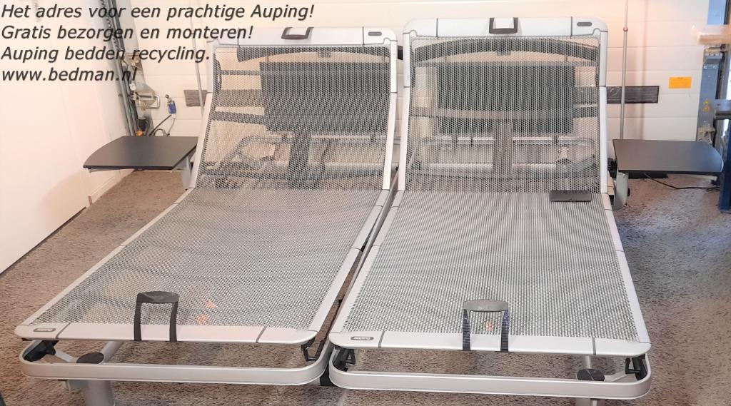 Prachtige Auping Royal! 2 persoons. Gratis bezorgen en mont!, Ophalen, Verstelbaar, Auping refurbished, Tweepersoons