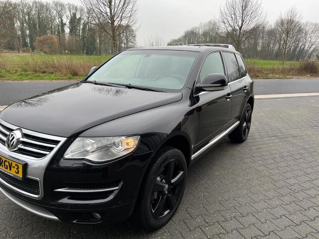 Volkswagen Touareg 3.0 TDI 165KW 4MOTION Zwart youngtimer, Bedrijf, Diesel, 2967 cc, Touareg