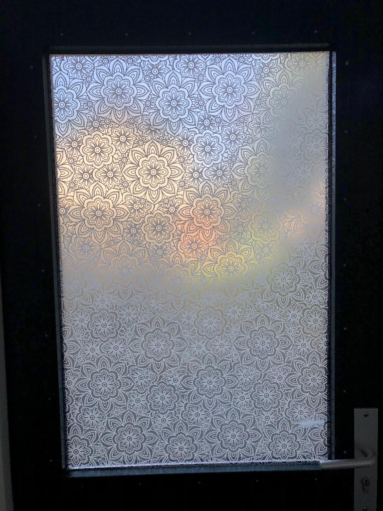 Statische raamfolie 68x64 cm gamma, Minder dan 80 cm, Minder dan 80 cm, Overige typen, Nieuw