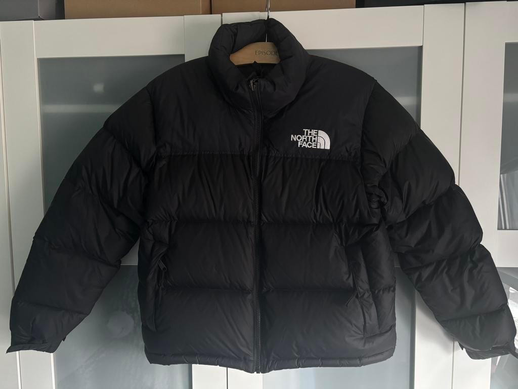 The North Face 1996 retro nuptse, Ophalen of Verzenden, Zo goed als nieuw, Zwart