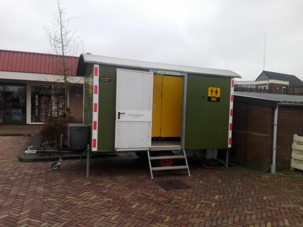 Te huur: toiletwagen/ wc wagen / mobiel toilet/ toilet, Ophalen