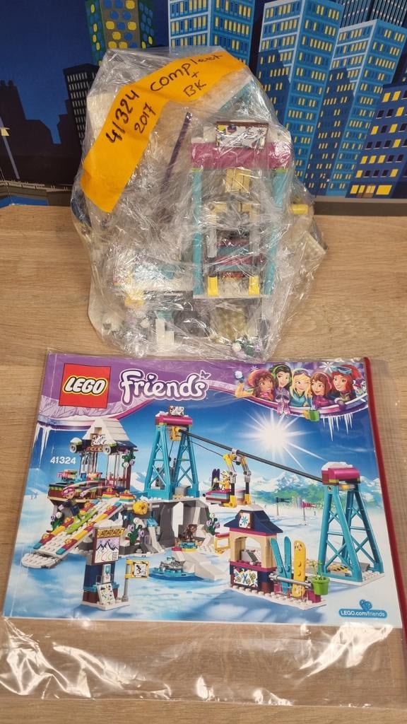 Lego Friends 41324 Wintersport ski lift, Kinderen en Baby's, Speelgoed | Duplo en Lego, Ophalen of Verzenden, Zo goed als nieuw
