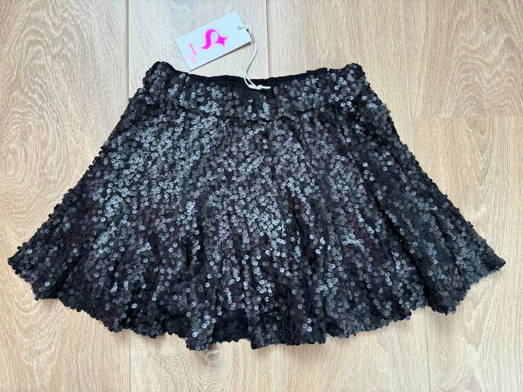 Nieuw Shoeby Nicolette pailletten rok zwart maat 134/140, Ophalen of Verzenden, Nieuw, Meisje, Jurk of Rok