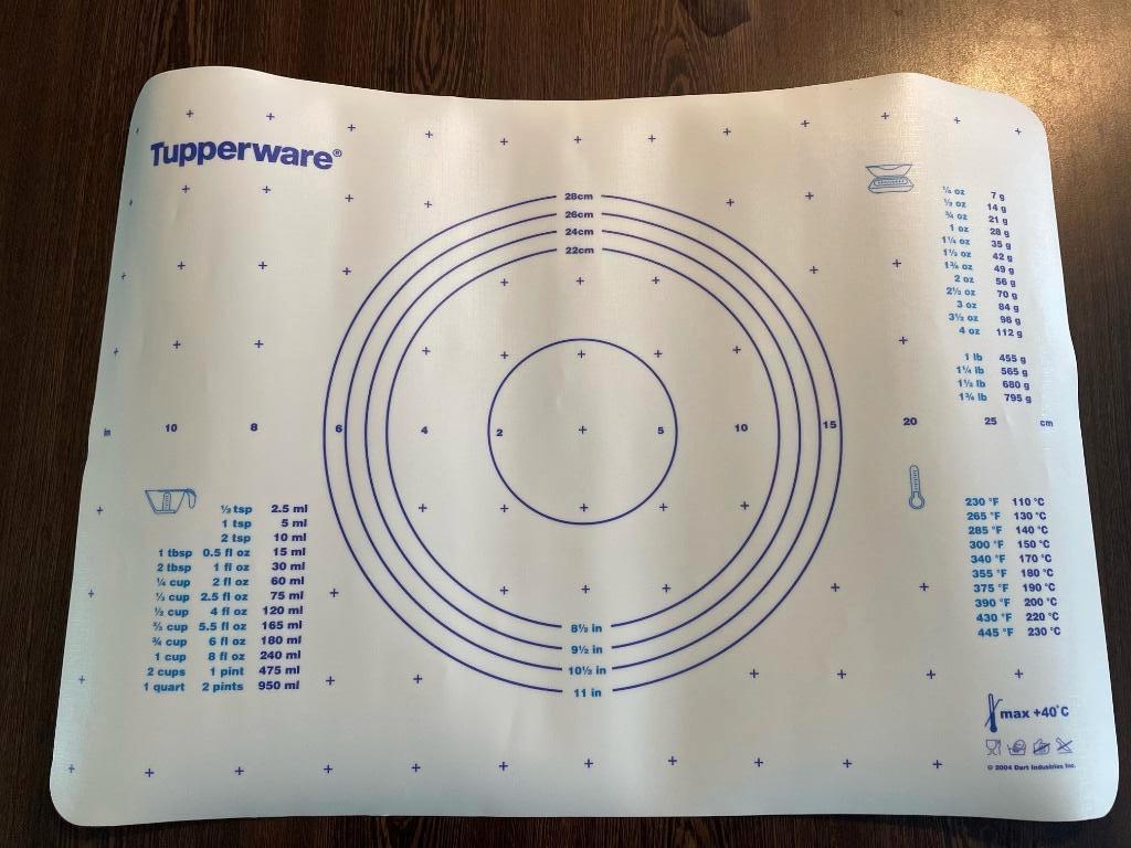 Tupperware Placemat demo zgan, Ophalen of Verzenden, Zo goed als nieuw, Overige typen