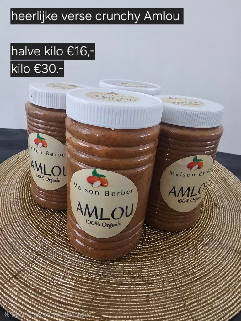 Heerlijke verse Marokkaanse Amlou,, Ophalen of Verzenden
