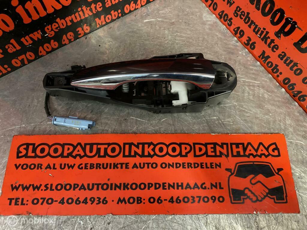 Peugeot 508 DS5 ('10-'19) Portiergreep Rechtsvoor | BUITEN, Auto-onderdelen, Ophalen of Verzenden, Gebruikt