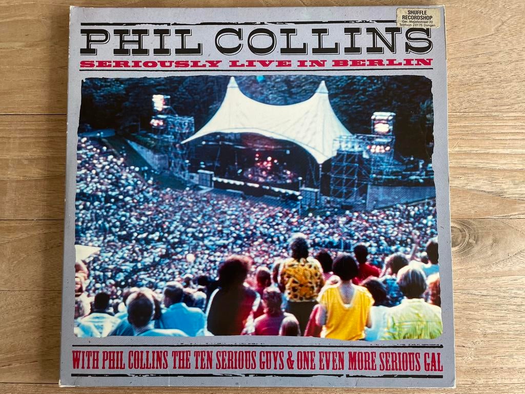 Te Koop:  Phil Collins Live in Berlin ( 2 laserdiscs )., Ophalen of Verzenden, Zo goed als nieuw, 12 inch
