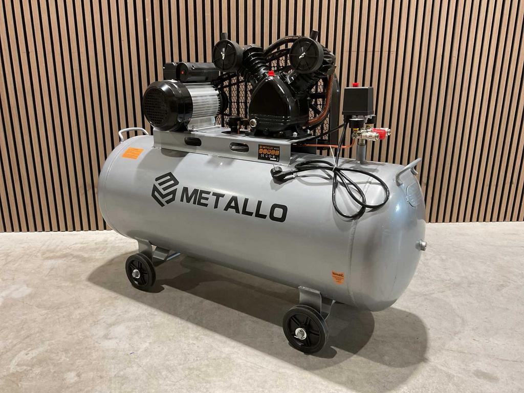 Metallo META-AC200L luchtcompressor nieuw in kist ‼️, Ophalen, Nieuw, 200 tot 400 liter/min, Mobiel