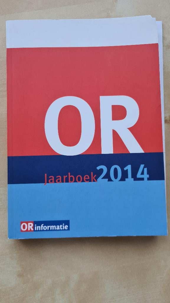 OR Jaarboek, Ophalen of Verzenden, Alpha, Nieuw, HBO