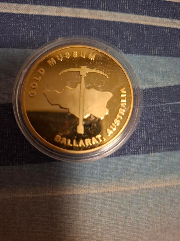 Gouden herdenkingsmunt Ballarat, Australië, Ophalen of Verzenden, Zuidoost-Azië, Losse munt, Goud