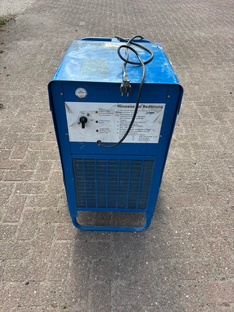 Bouwdroger / Luchtontvochtiger Ebac BD150, Ophalen, Gebruikt, Afzuiger
