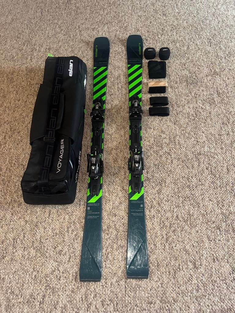 Elan Voyager Inklapbare Ski's 166cm - Zo Goed Als Nieuw, 160 tot 180 cm, Zo goed als nieuw, Carve, Skiën