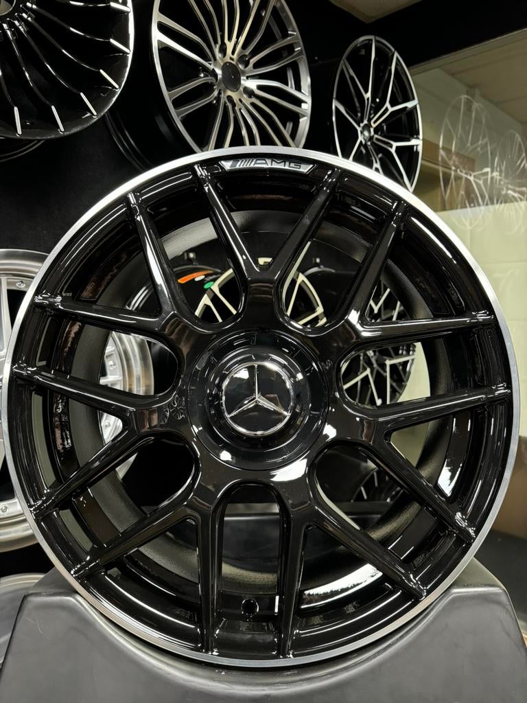 19 inch velgen voor Mercedes AMG look 5x112 A B C CLA KLASSE, 19 inch, Velg(en), Nieuw, Ophalen of Verzenden