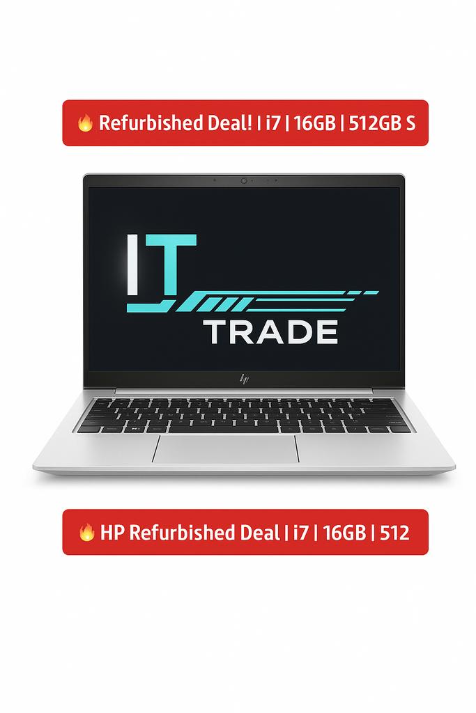 HP ProBook 430 G8 - i7-1165G7 | 16GB | 512GB SSD, 2 tot 3 Ghz, 13 inch, UK, Refurbished