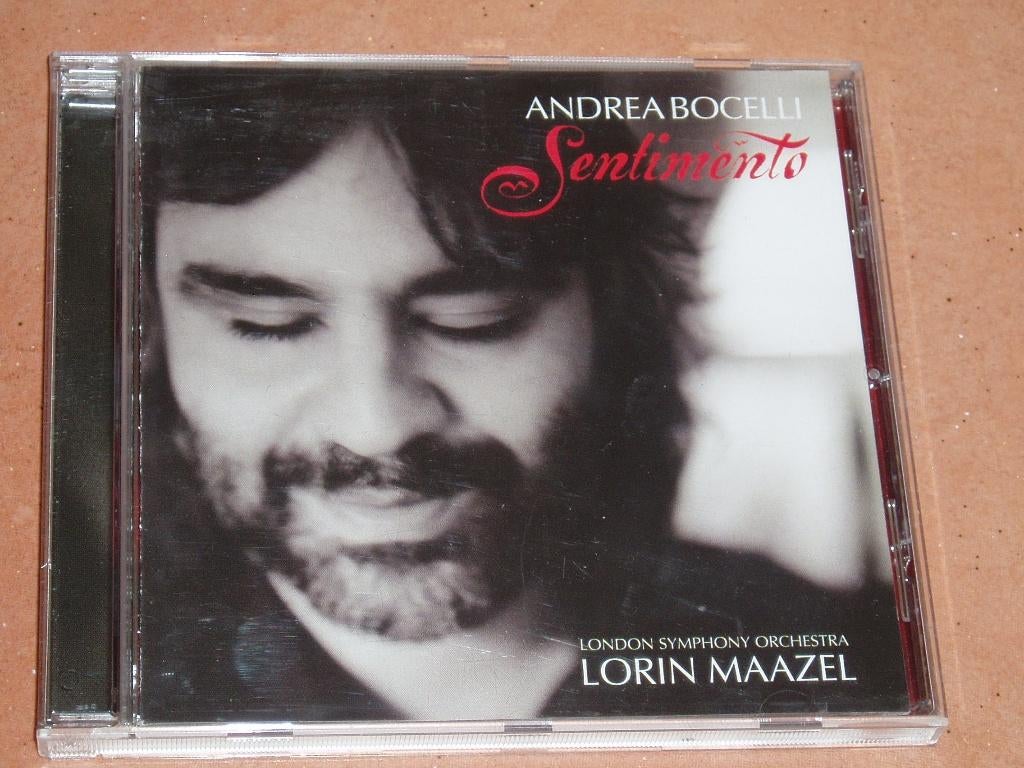 CD Andrea Bocelli - Sentimento, Verzenden, Classicisme, Gebruikt, Overige typen