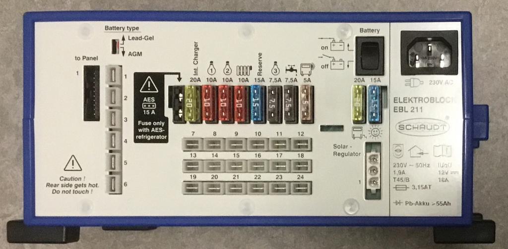 Schaudt EBL211 elektroblock AGM, Schaudt, Zo goed als nieuw, Service@schaudt.de, Planckstr. 8 Markdorf