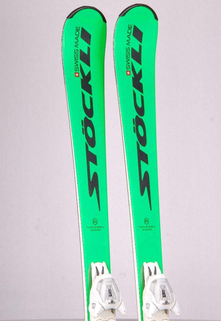 149 ski's STOCKLI LASER SX, TURTLE SHELL racing, Sport en Fitness, Skiën en Langlaufen, Overige merken, 140 tot 160 cm, Gebruikt