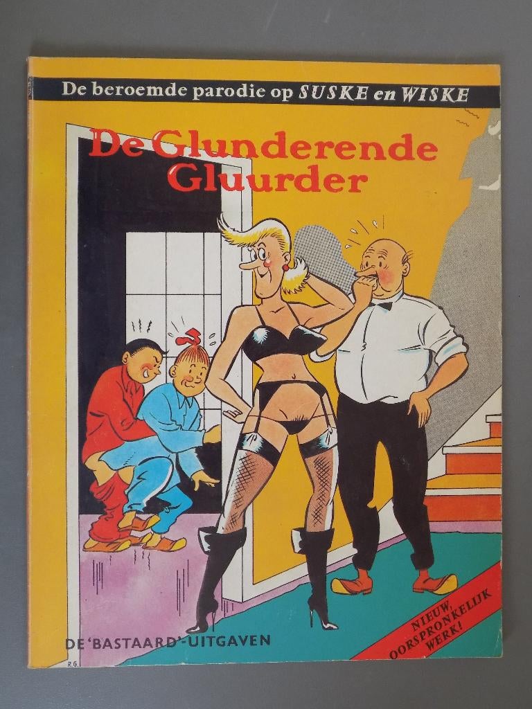 Suske en Wiske || De glunderende gluurder, Boeken, Eén stripboek, Ophalen of Verzenden, Gelezen