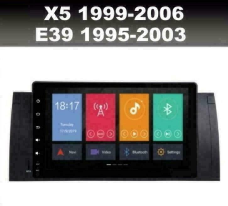 BMW X5 E53 radio navigatie 9inch carkit android dab+ wifi, Ophalen of Verzenden, Nieuw
