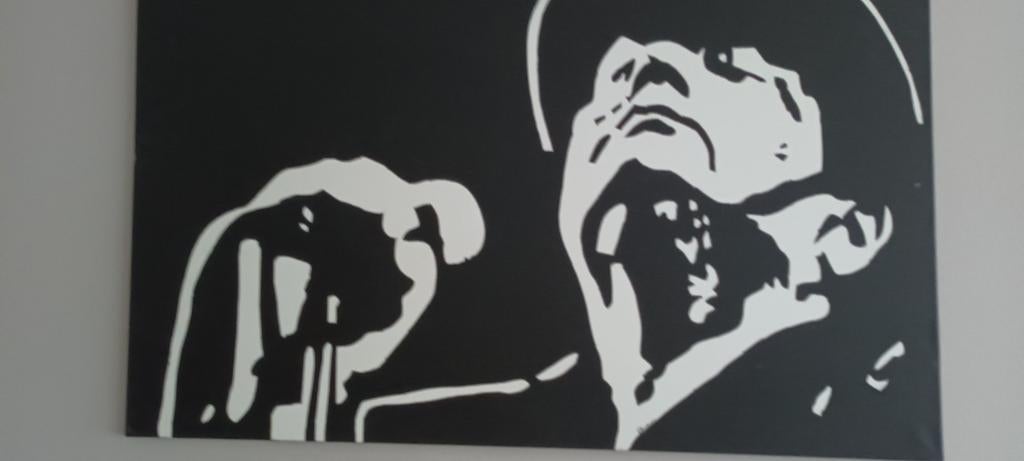 Hazes schilderij, Huis en Inrichting, Ophalen, Zo goed als nieuw