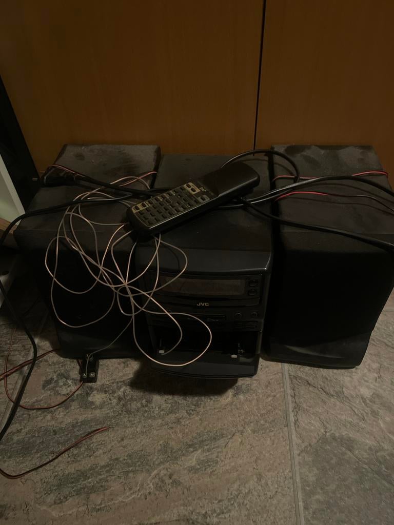 JVC Radio - Netjes Onderhouden, Gebruikt, Ophalen of Verzenden, Microset, Cassettedeck