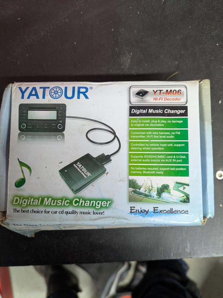 Yatour voor Alfa Romeo gt/147/156, Auto diversen, Autoradio's, Verzenden, Gebruikt
