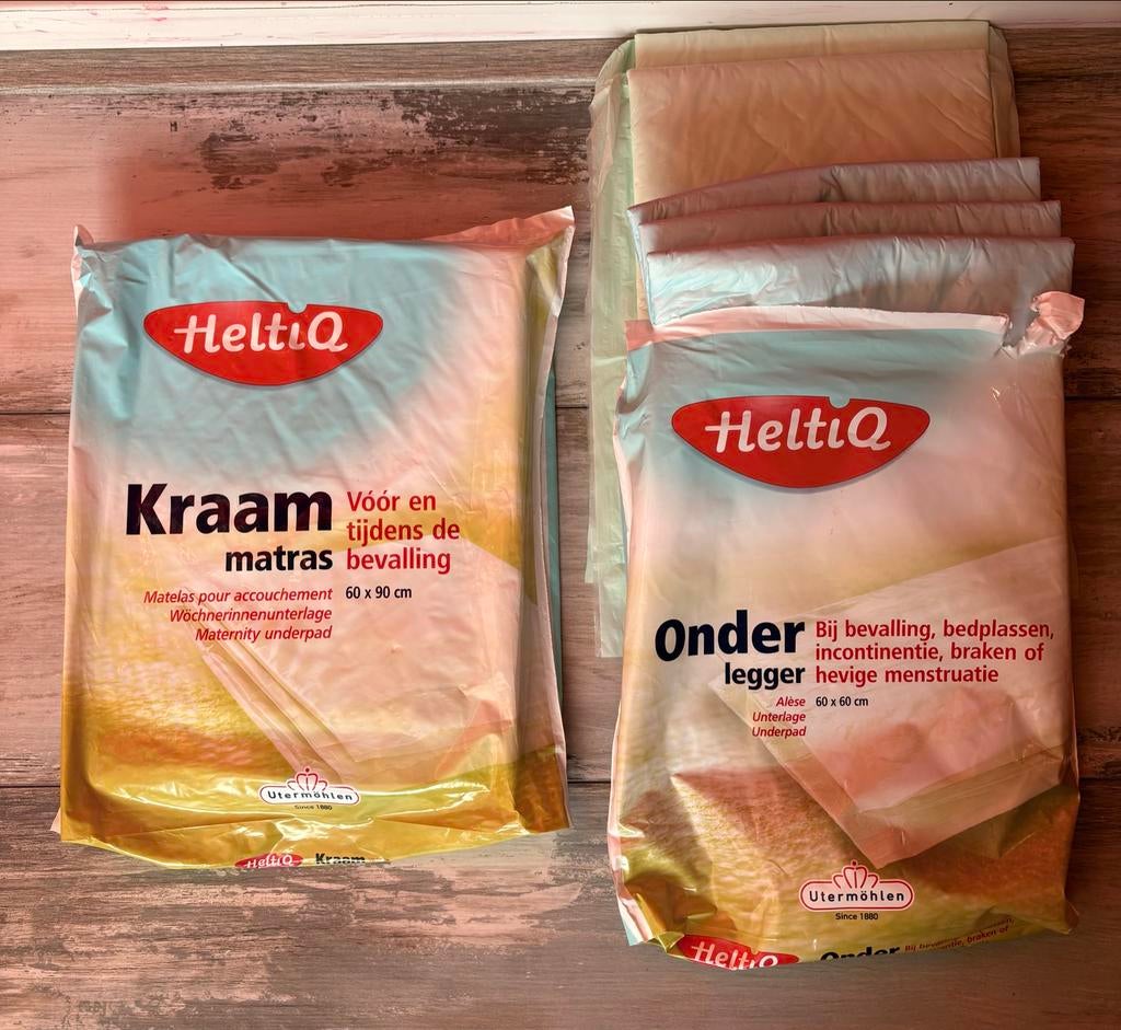 HeltiQ Kraammatras en Onderleggers kraam puppy’s, Kinderen en Baby's, Babyvoeding en Toebehoren, Ophalen of Verzenden, Nieuw, Overige typen