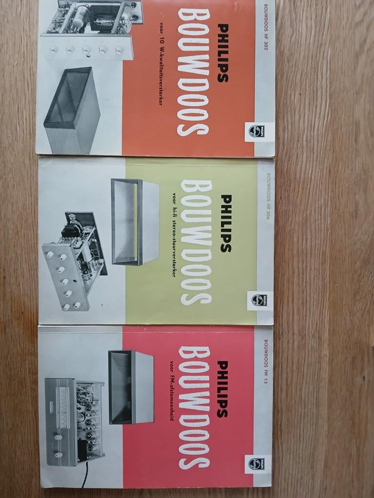 Philips Bouwdoos Boek HF302, HF306, FM13 - Compleet, Boeken, Techniek, Ophalen of Verzenden