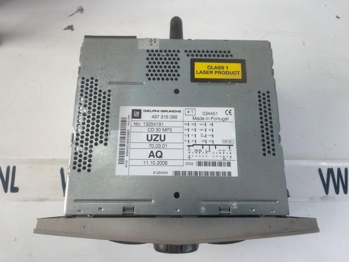 Radio CD Speler van een Opel Corsa, Gebruikt, -, Verzenden, -