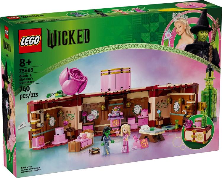 Lego Wicked set 75683 Glinda en Elphaba's slaapzaal, Ophalen of Verzenden, Nieuw, Complete set, Lego
